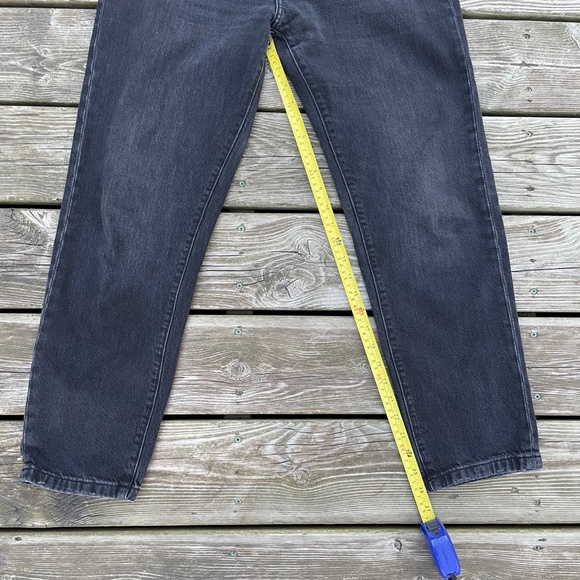 Women's Jeans: Zara Black High Waisted Slim Leg - Picture 14 of 15